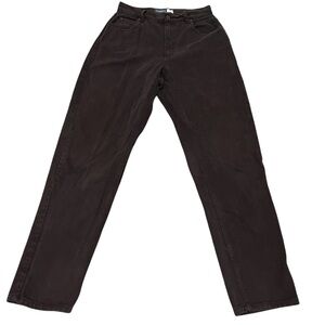 Liz Claiborne classic fit size 8R women’s brown jeans